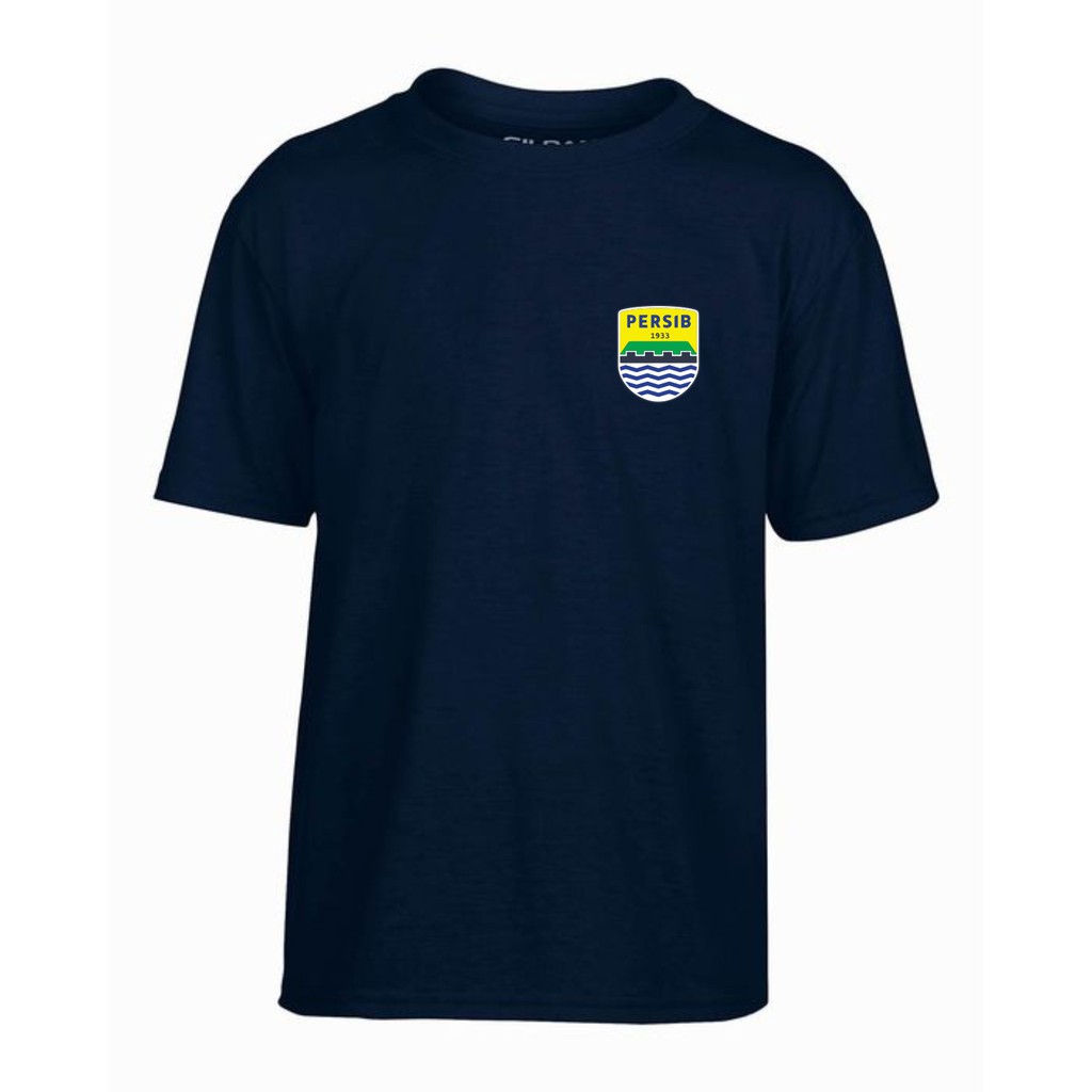 kaos persib bandung logo baju persib simple kaos bola liga indonesia