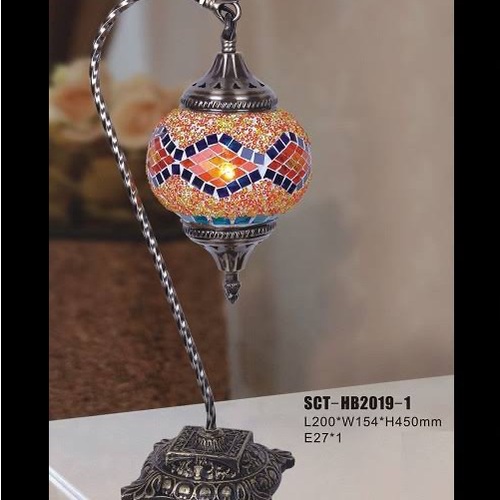 Lampu Meja - Lampu Meja Arab Turki Maroko Lampu Antik Hias Spr-H-102