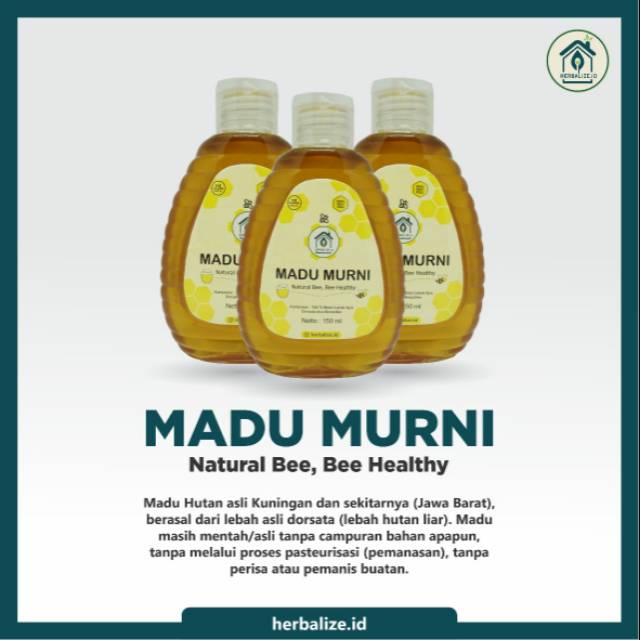

Madu murni by herbalized.id