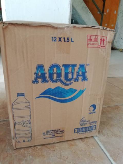 Aqua 1 dus isi berapa