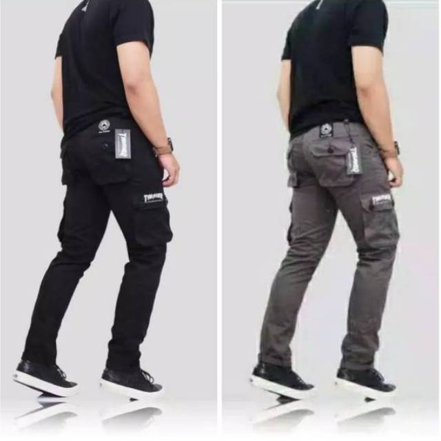 Celana panjang pria cargo hitam cargo casual celanacargo Celana panjang pria cargo hitam cargo casual celanacargo