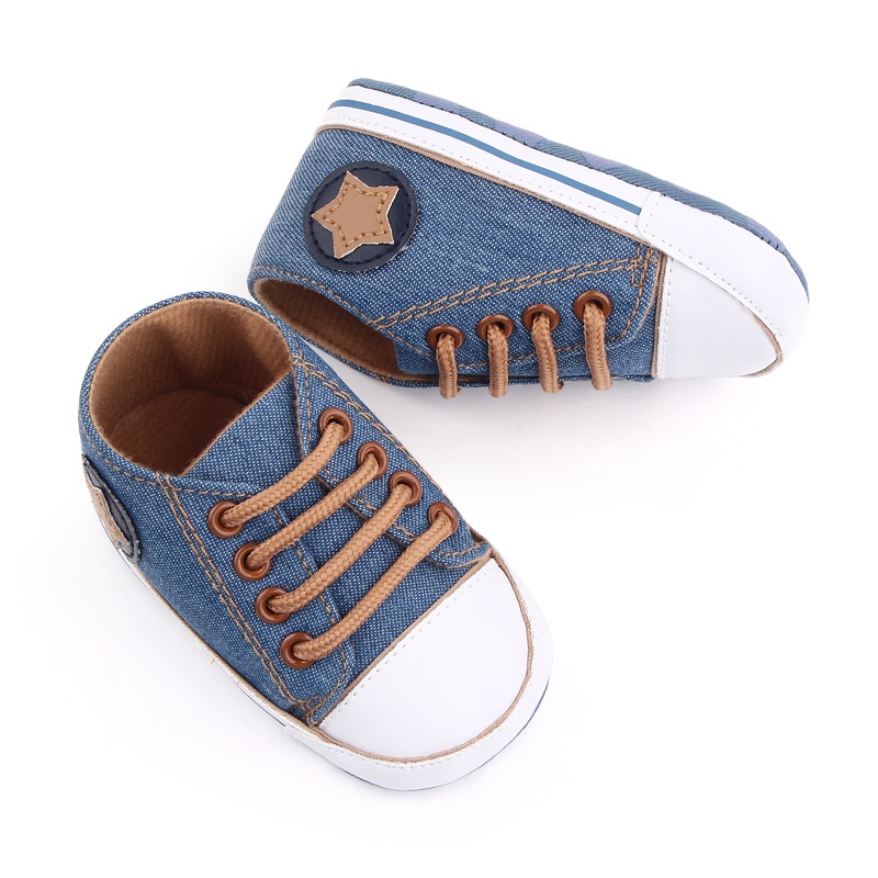 Sepatu Prewalker Bayi Laki Laki - Sepatu Sneaker Bayi S1199