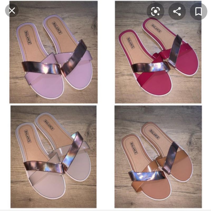 sandal wanita balance selop