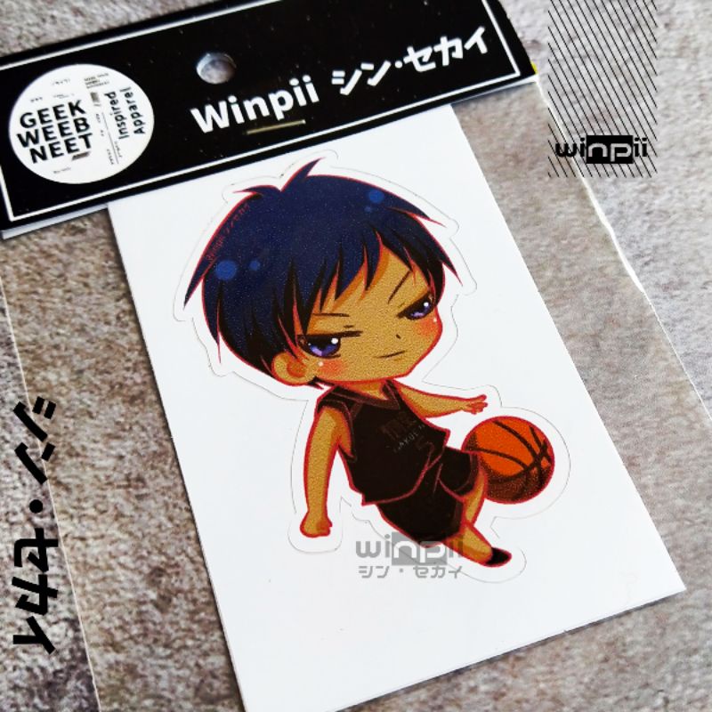 Stiker / Sticker Aomine Daiki Anime Kuroko No Basuke
