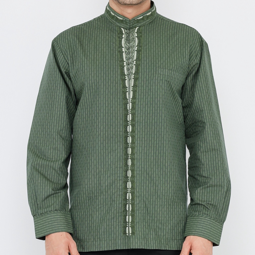 Baju Koko BHS Signature Hijau