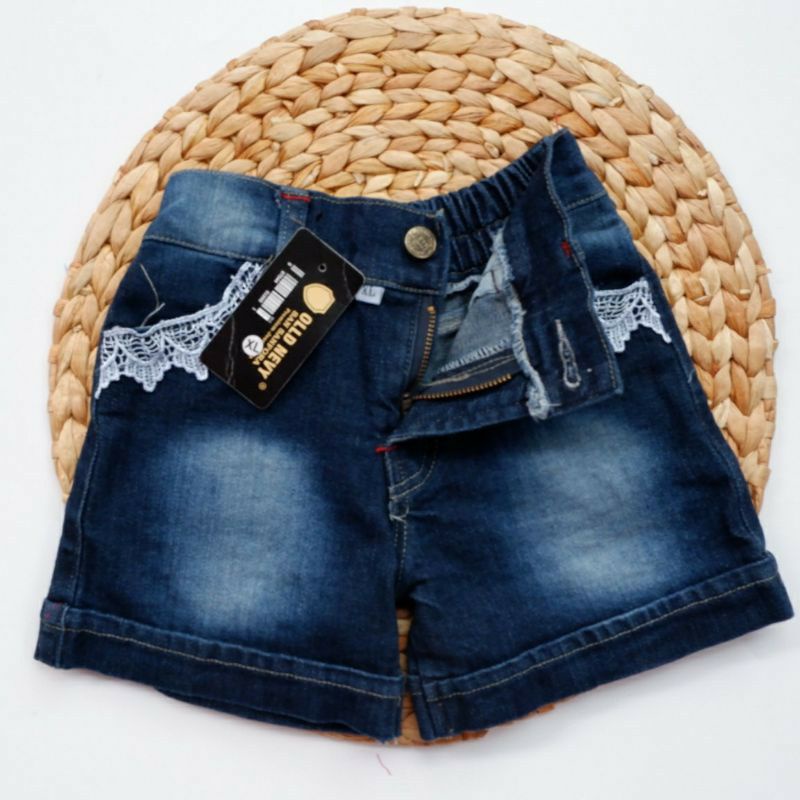 HOTPANTS JEANS RENDA OLLD NEVY