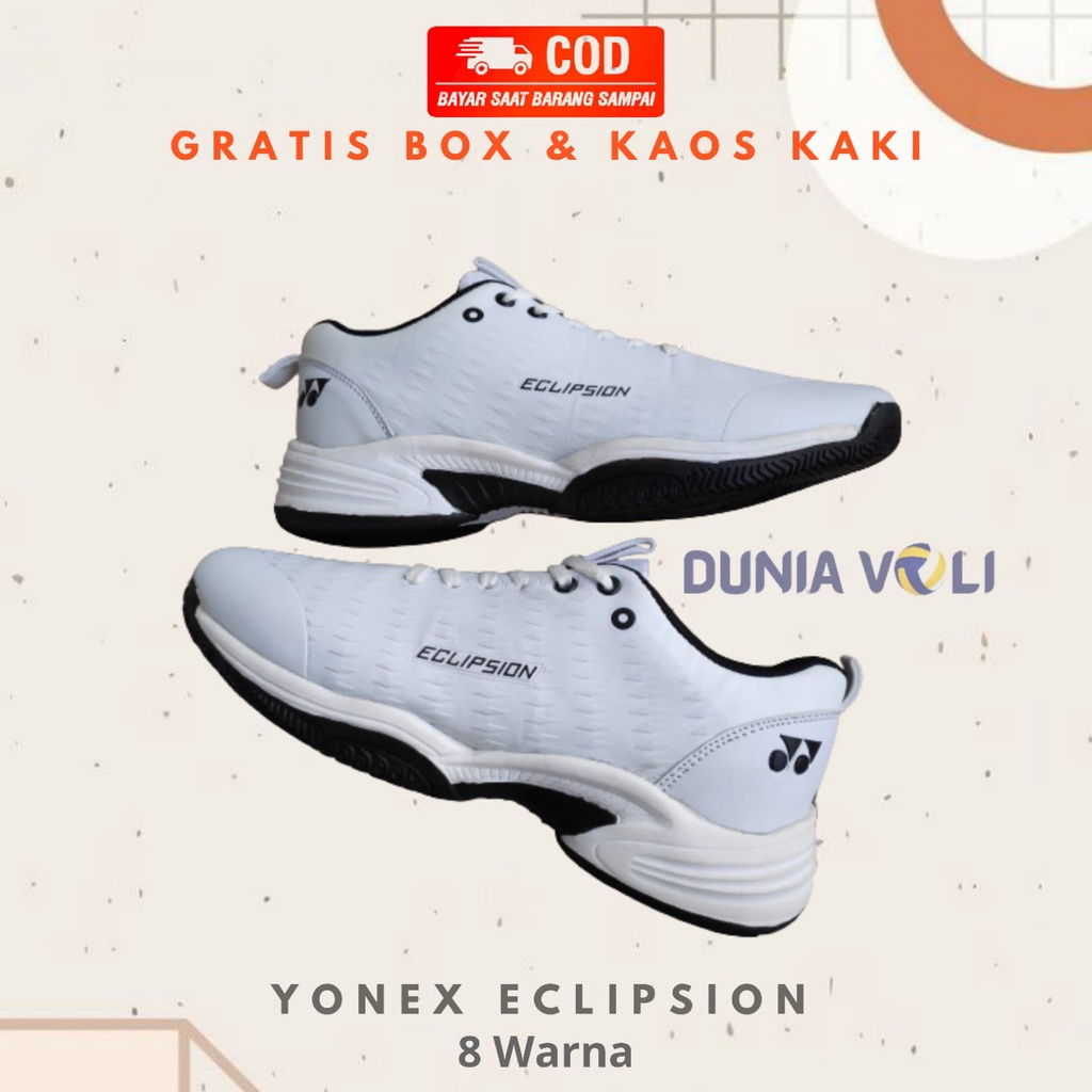 Sepatu Badminton Olahraga Bulutangkis Yonex Eclipsion COD [Bayar di Tempat]