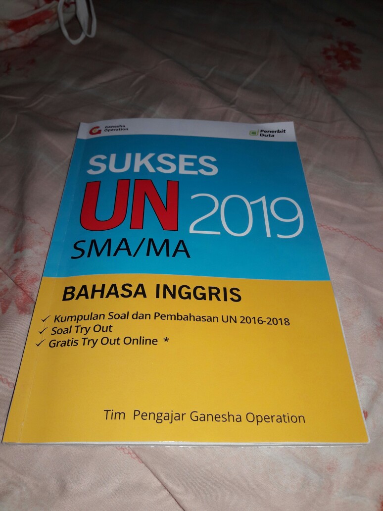 Buku Kumpulan Soal Un Bahasa Inggris Sma 2019 Shopee Indonesia