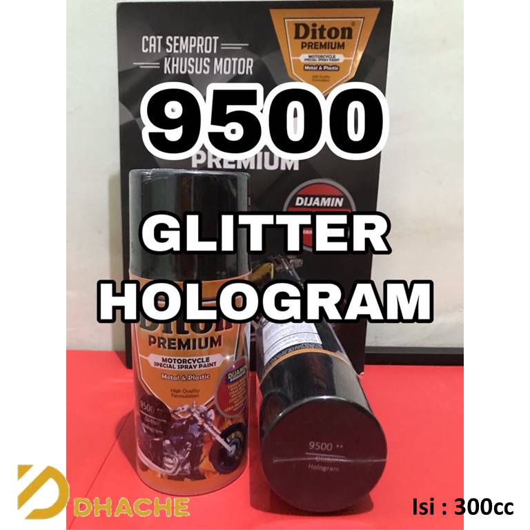 Paket Lengkap Diton Premium Hitam Hologram 9109 9500