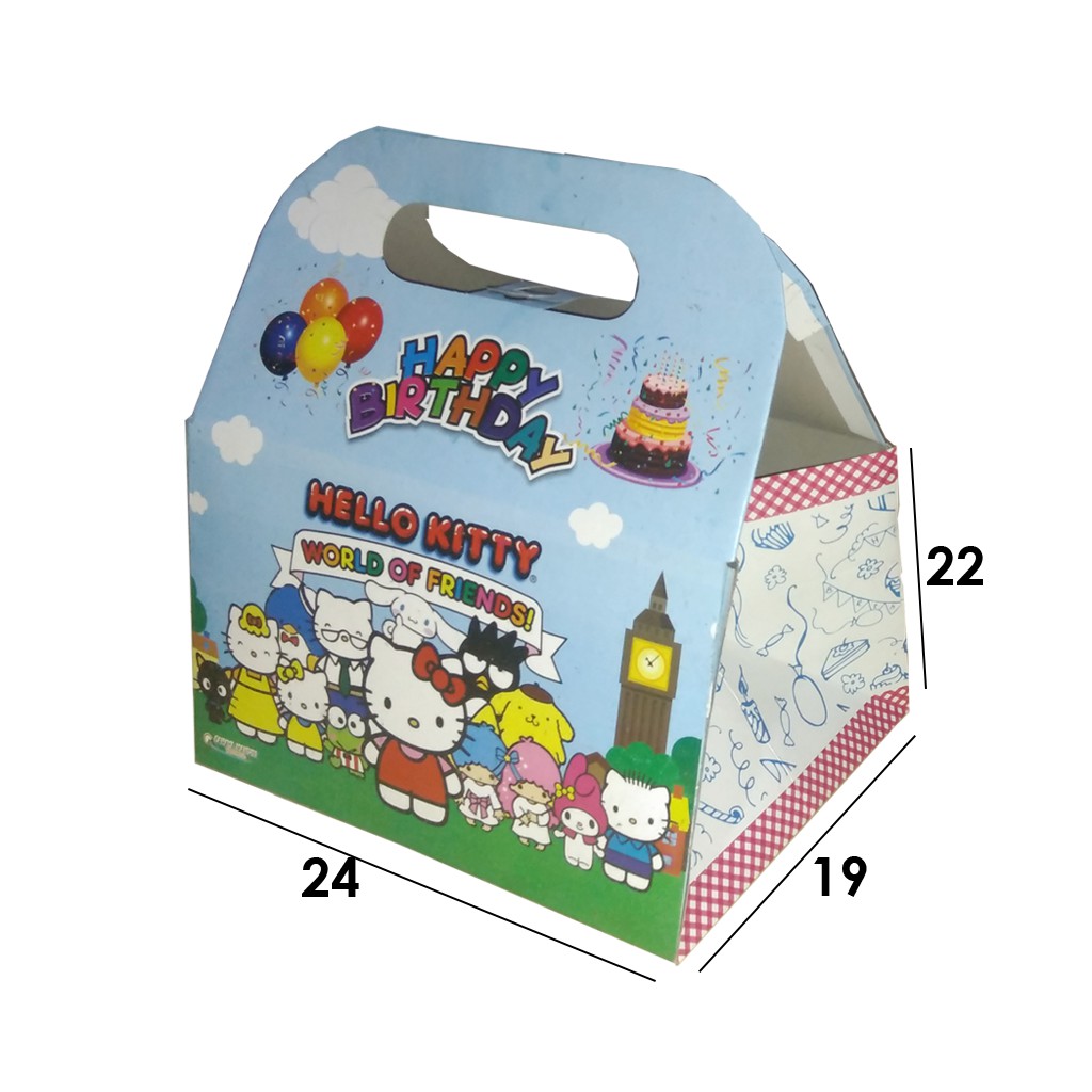 Tas ultah karakter bento besar 10 pcs ↘↘↘ Save 24%