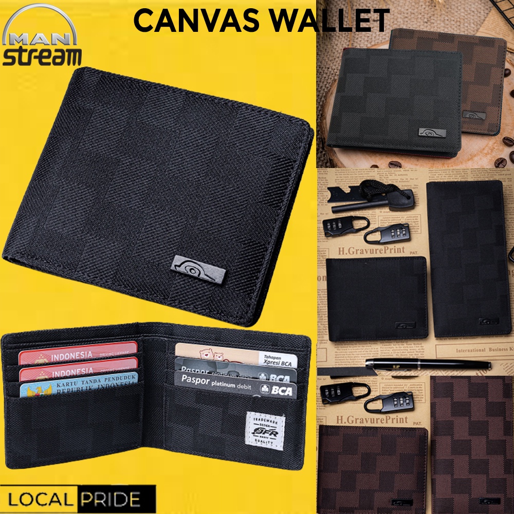 Dompet Pria Cowok Laki Laki Anak Muda Abg Remaja  2 Ruang Rajut Terbaru 2021 Asli Ori Original JP19
