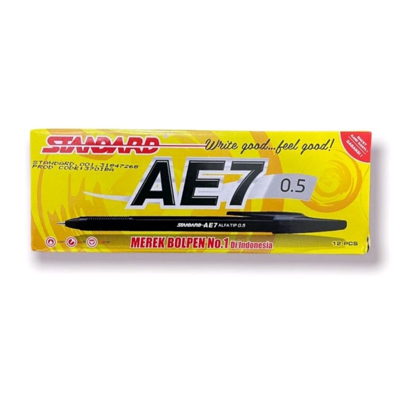 PULPEN/PEN/PENA standard AE7 /anti macet (12pcs)