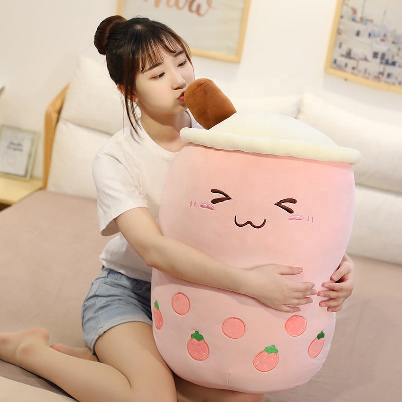 GERAIFATIN!!  Bantal Lembut Besar / Boneka Boba Jumbo Viral Murah Ukuran 45cm Lucu Non Led