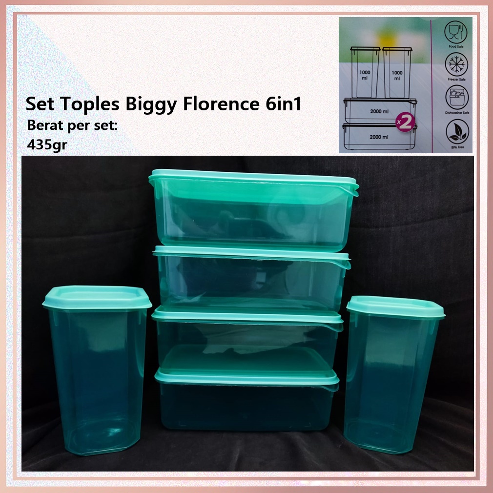 Set Toples Biggy Florence 6in1