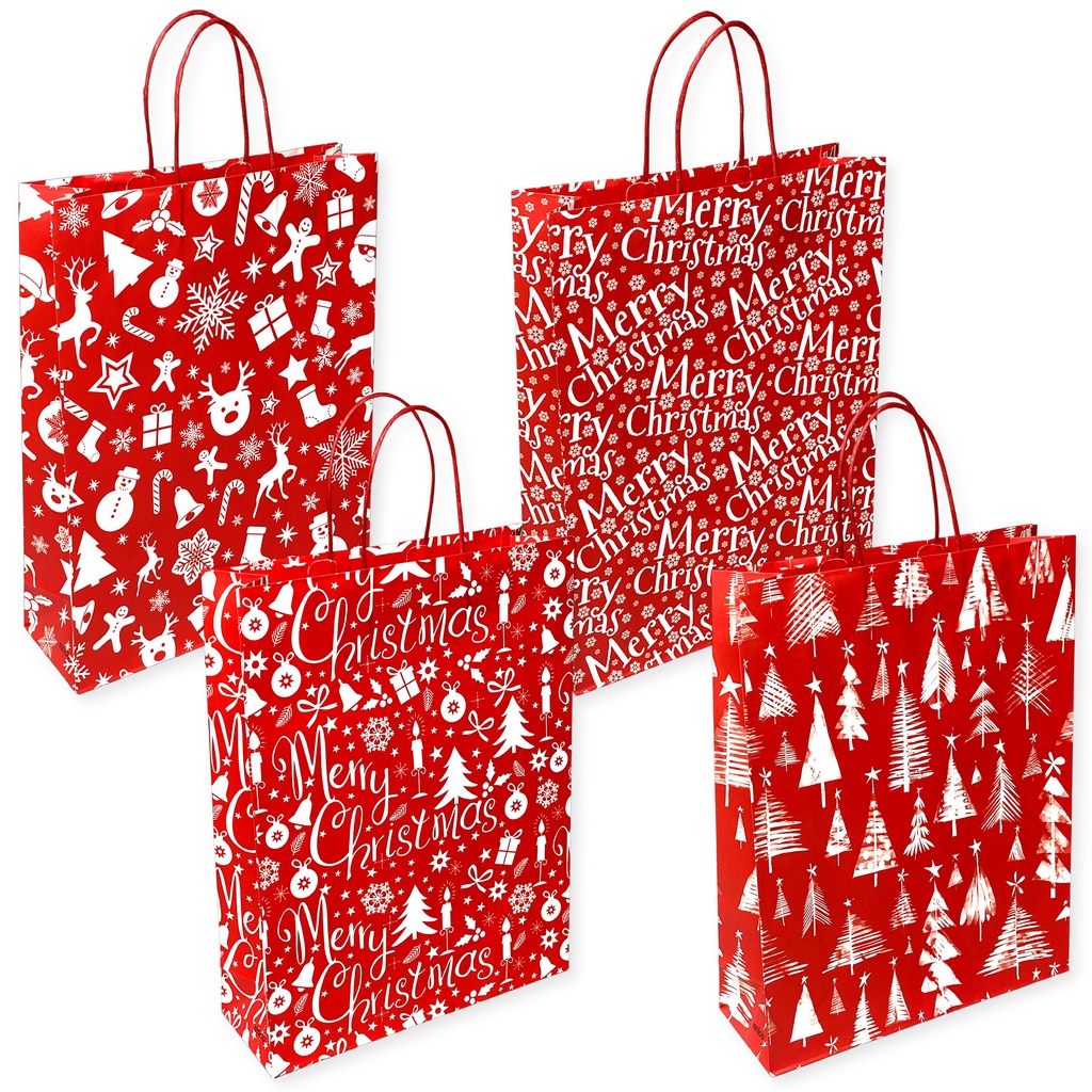 

W! Accessories Kantong Kertas / Paper Bag Natal 32x42x11 (pc) 63170100