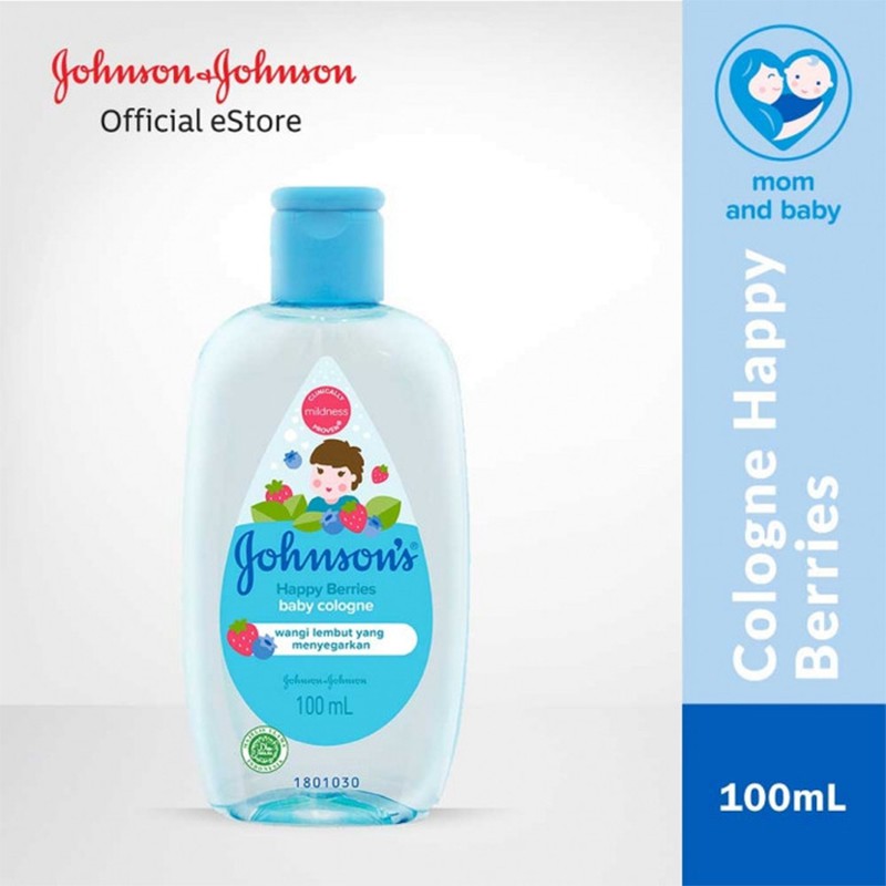 Johnsons Baby Cologne 100ml Happy Berries / Slide Cologne bayi