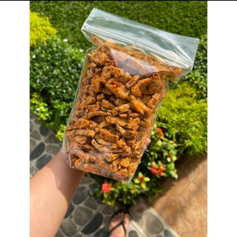 

Basreng ekstra pedas daun jeruk premium 500gr