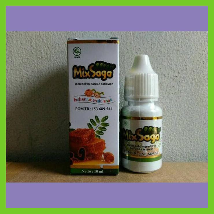 MIX SAGA ATASI PILEK FLU BATUK PANAS DEMAM BAYI & ANAK