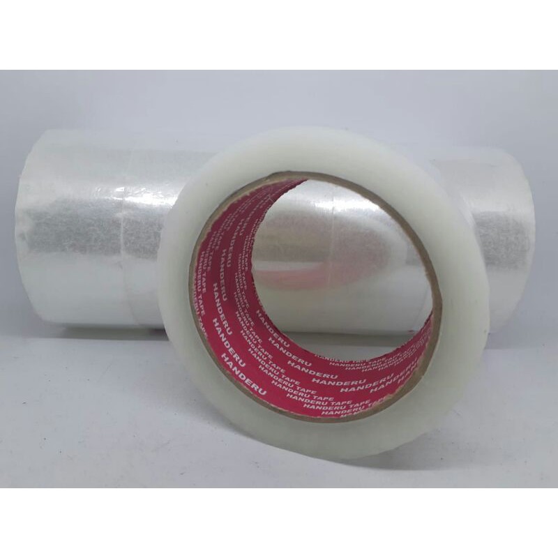 

Lakban Bening 2 inch 100 meter / Lakban Bening 45MM x 100Y x 45MIC