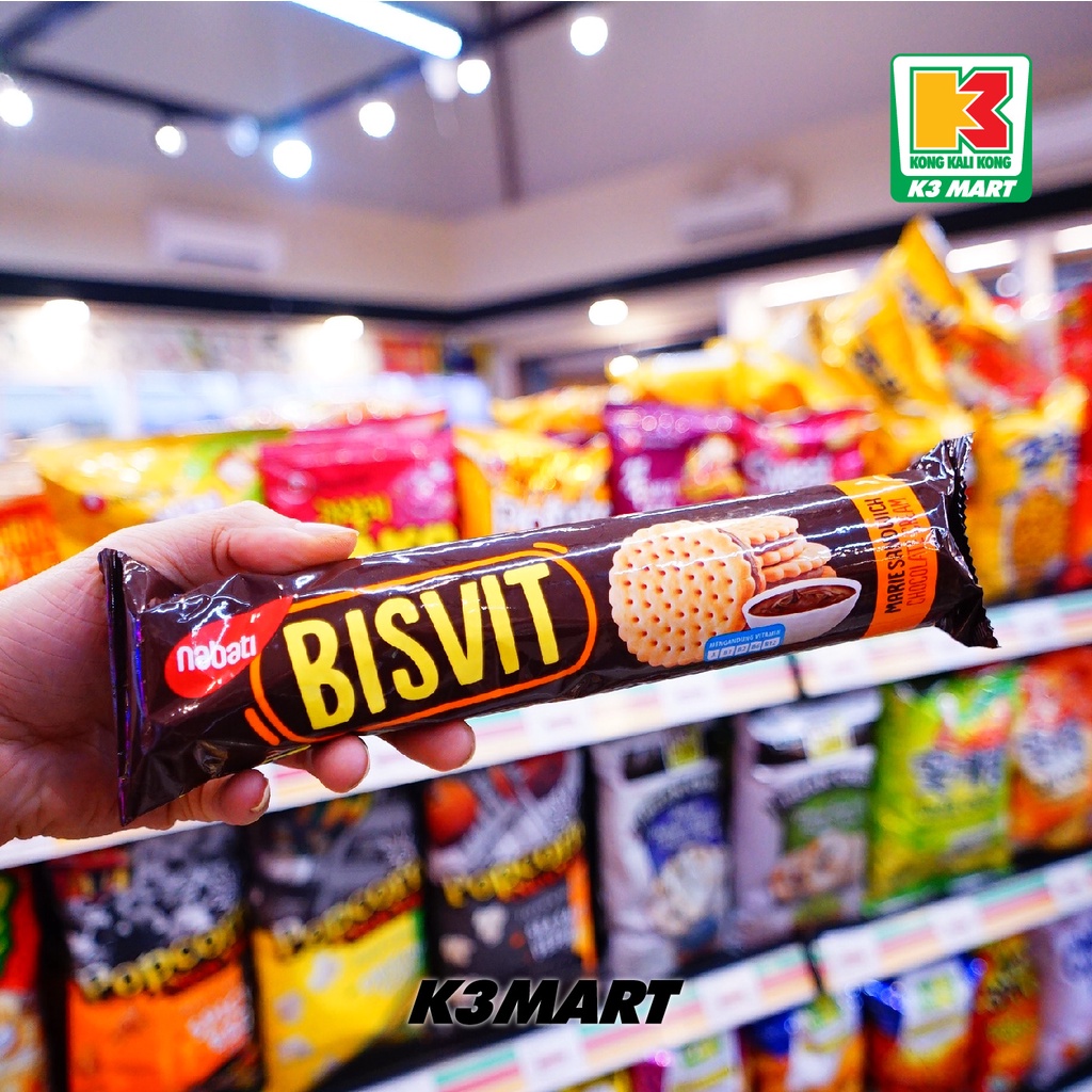 

Nabati Bisvit Marie Sandwich Chocolate Cream 144gr