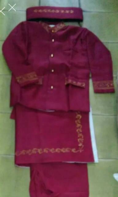 Baju beskp adat sunda // beskap adat betawi size S &amp;  M