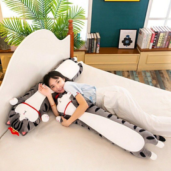 Must Have Boneka Kucing Furyu Cat Hoki Super Jumbo Halus Lembut Terbaru