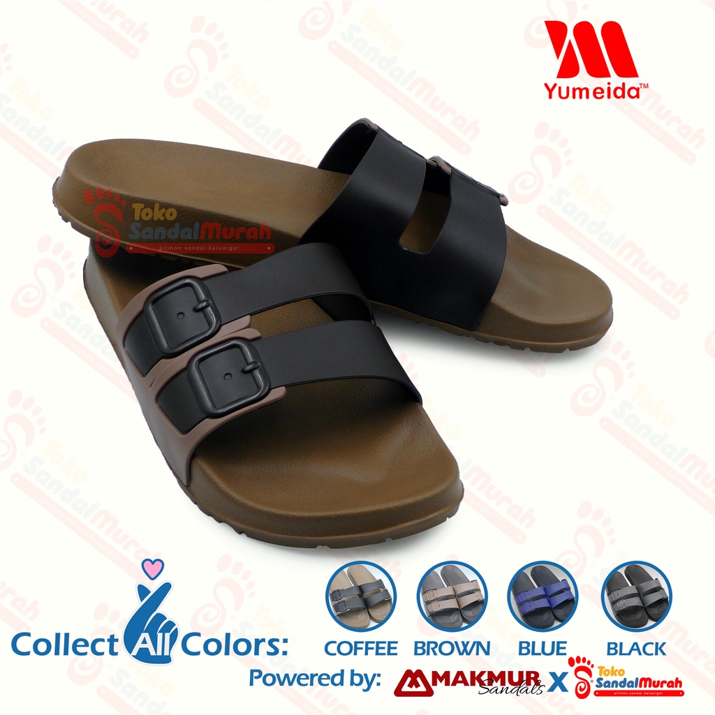 Toko Sandal Murah - Sandal Dewasa Unisex Model Slop ban 2 uk 38-43/ sandal Kekinian/Sandal murah [TK Sandal Murah M 06 GT 22061 L]