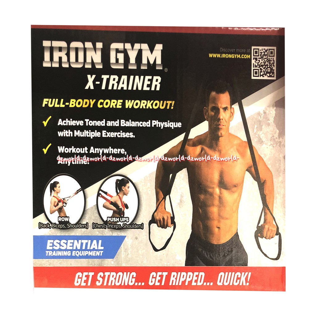 Iron Gym x Trainer Full Body Core Essential Training Fitness Tarik Tali