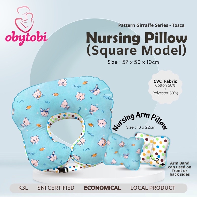 Bantal Pinggang Menyusui Obytobi by Obayito - Nursing Pillow