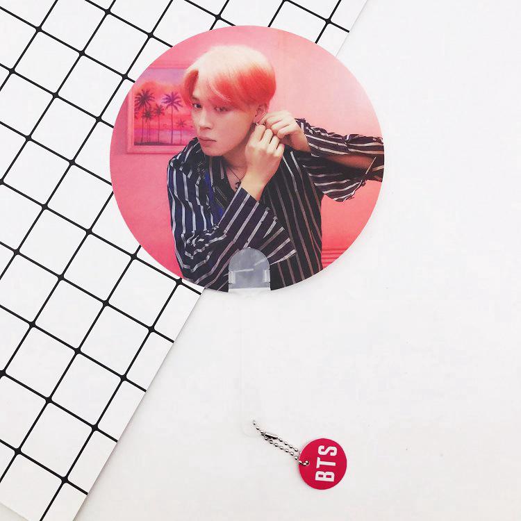 Kipas Tangan  Portable PVC Kpop BTS  Member  Map of the Soul 