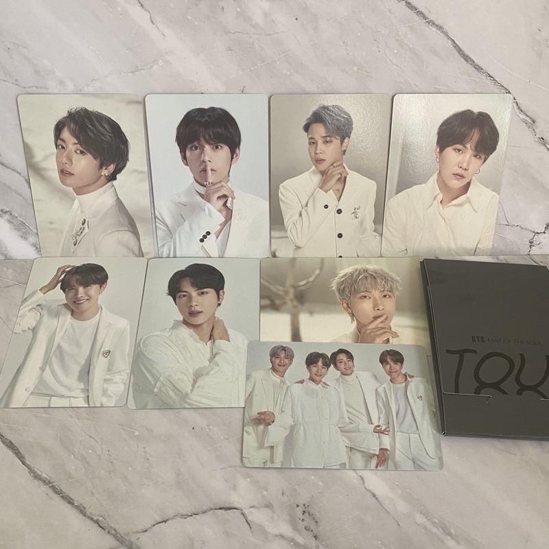 BTS mots map of the soul pc mpc mini photocard official rm jin suga jhope jimin v jungkook jk taehyu