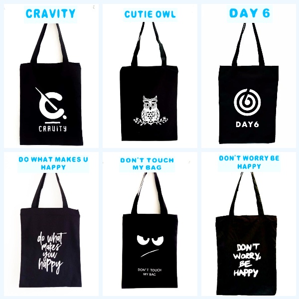 (PART 8 ) Tas Bisa COD ADA RESLETING TOTEBAG Bahan DRILL HALUS SABLON || Kiiyoomii ||