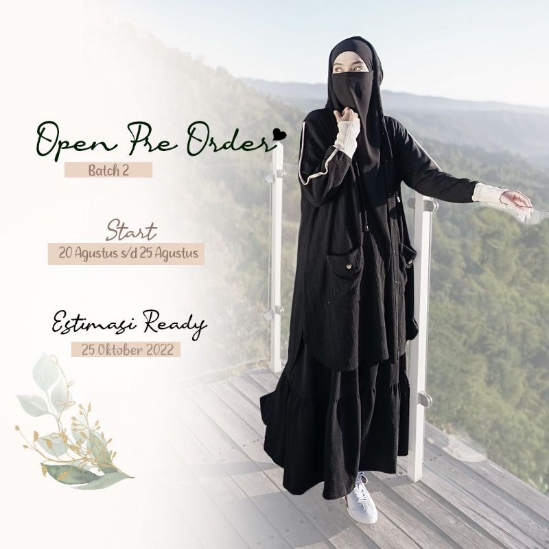 Open Pre Order Outer Hoodie Zara by Azda