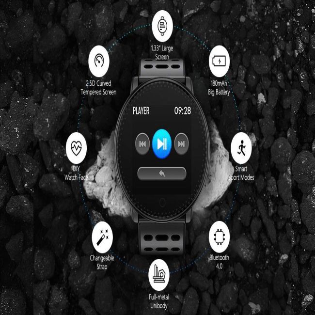 New UMIDIGI Uwatch Smart Heart Rate Sleep Monitor Color Bracelet android Smartwatch Bluetooth Sport