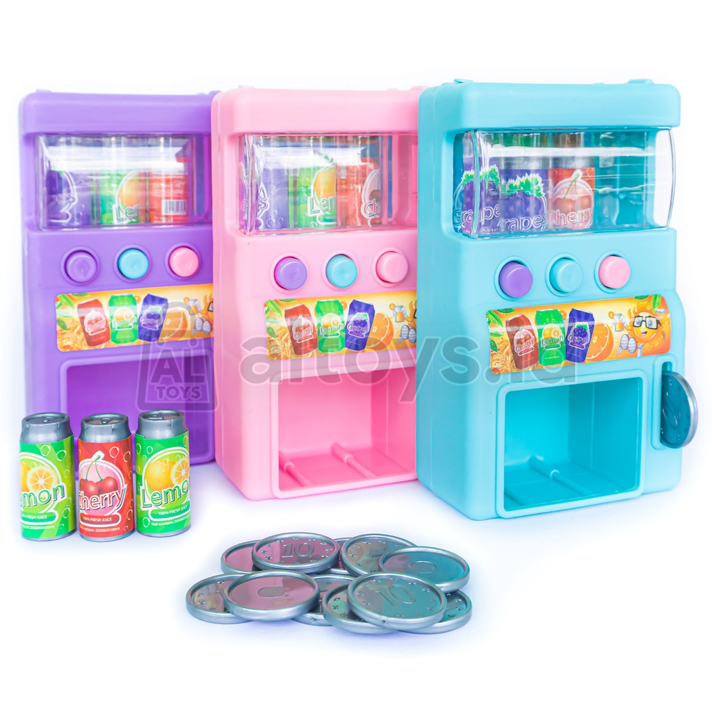 MAINAN MESIN VENDING MACHINE MAINAN MESIN MINUMAN OTOMATIS MAINAN ANAK PEREMPUAN MURAH SS1330