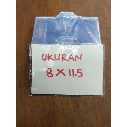 

a Plastik ID Card / Plastik Name Tag / Tanda Peserta Uk 8 x 11,5 tempat nama