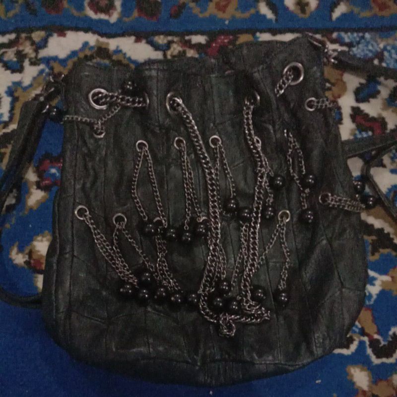 tas serut kulit asli mantul seken