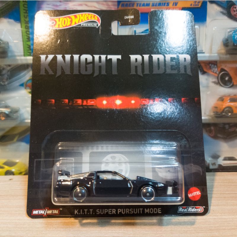 HOT WHEELS K.I.T.T. SUPER PERSUIT MODE - KNIGHT RIDER - PREMIUM