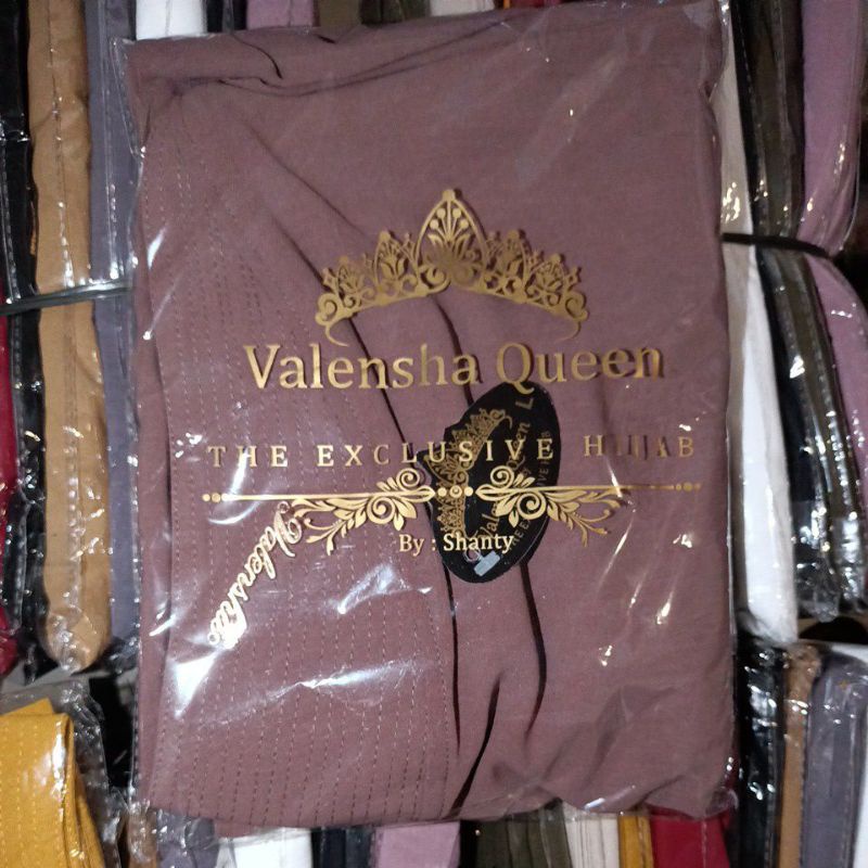 KHIMAR CARLA L ORIGINAL VALENSHA QUEEN-Choco