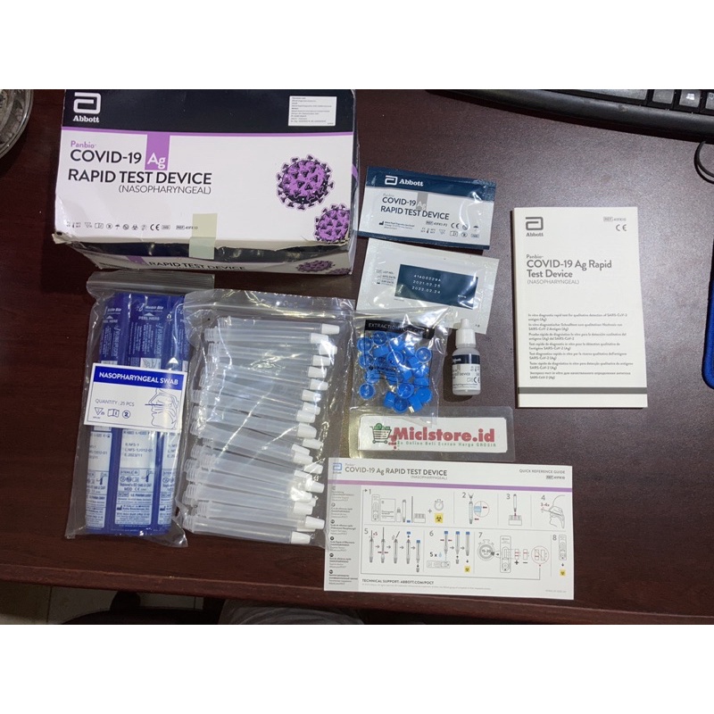 Panbio Abbott Ag Naso Abbot panbio isi 25 kit