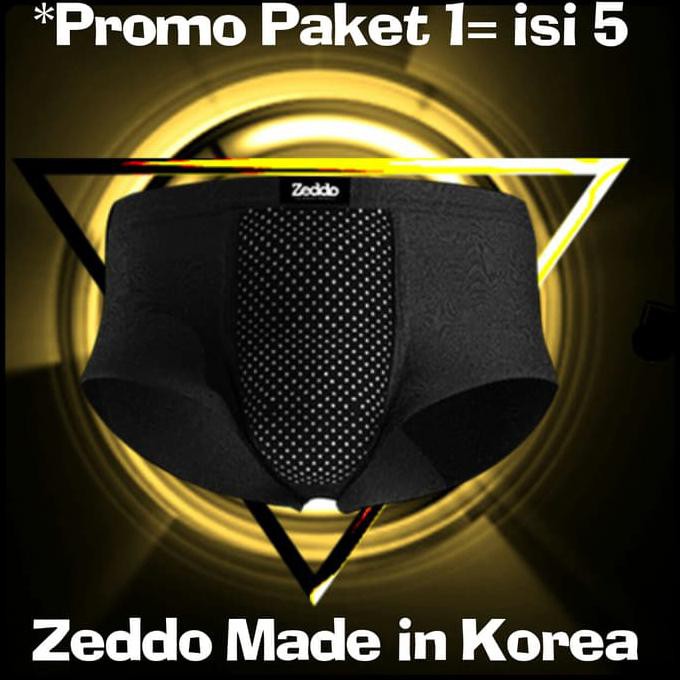 ZEDDO FAR INFRARED UNDERWEAR TERAPI KESEHATAN (5 PCS)