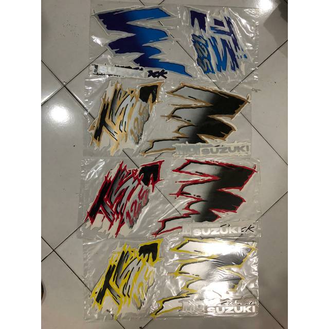 Striping Sticker Motor Suzuki TS 125 Petir