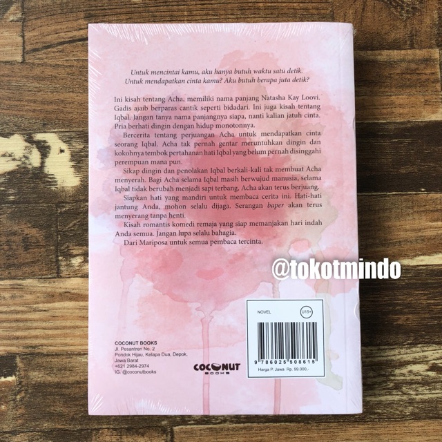 Novel Mariposa Luluk Hf Shopee Indonesia