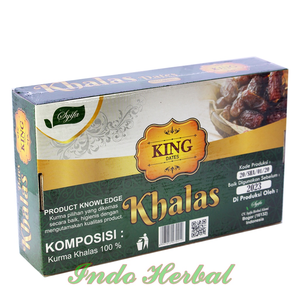 Kurma Dates KING KHALAS 1kg | KING KHALAS Al Madinah | Kurma KING Khalas 1kg