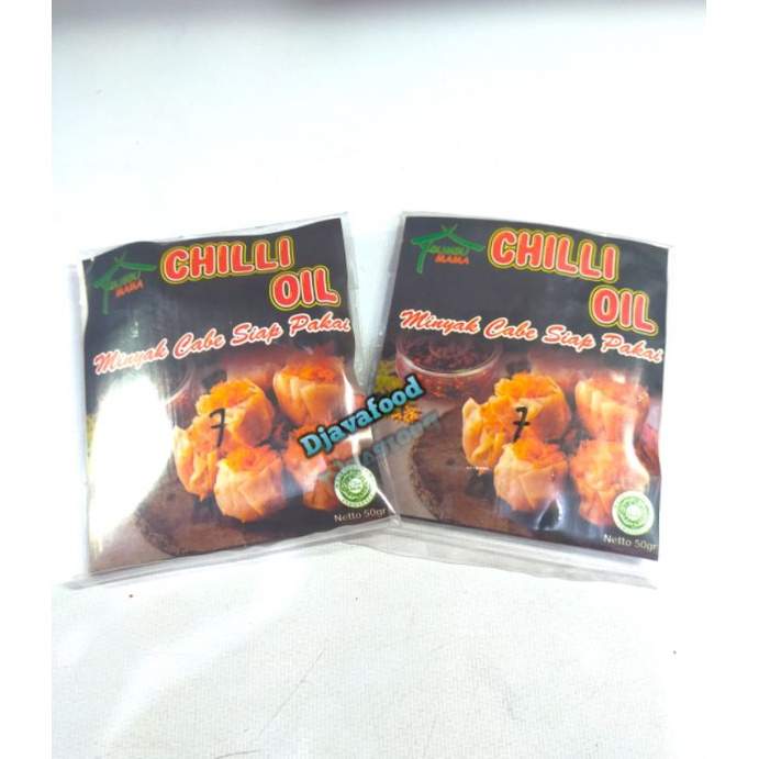 

chilli oil minyak cabe