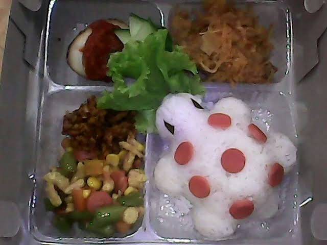 Cetakan nasi bento kura-kura puding jelly coklat turtle