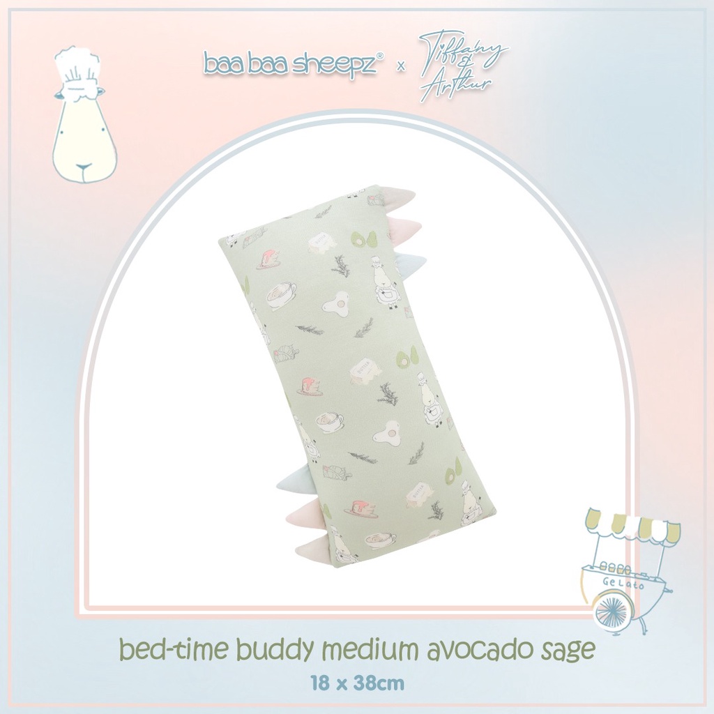 Baa Baa Sheepz x Tiffany Soetanto Arthur Chef Edition BED TIME BUDDY MEDIUM