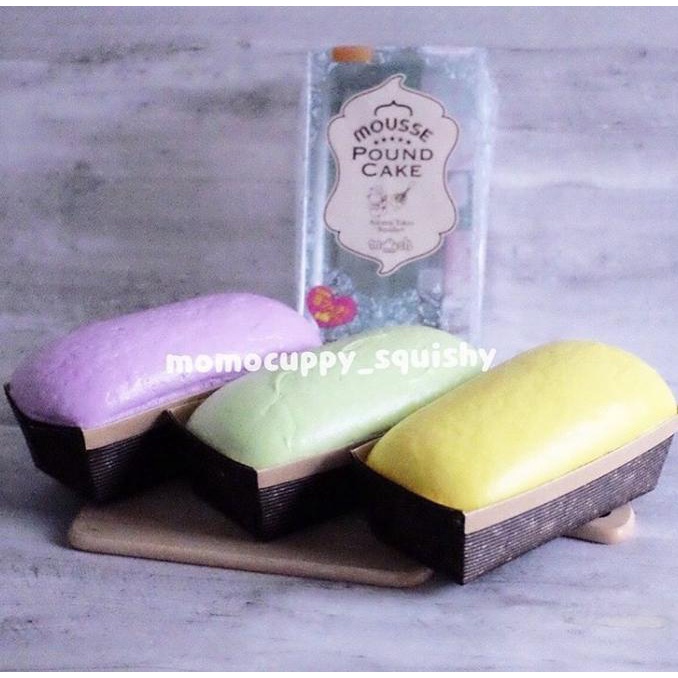 PROMO SQUISHY LICENSED KARAKTER new colour mousse pound cake by ibloom ---Terbaru---