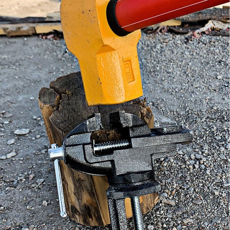 Vise Besi 65 MM 360 rotation catok meja ragum desk clamp 2.5 inchi klem meja a
