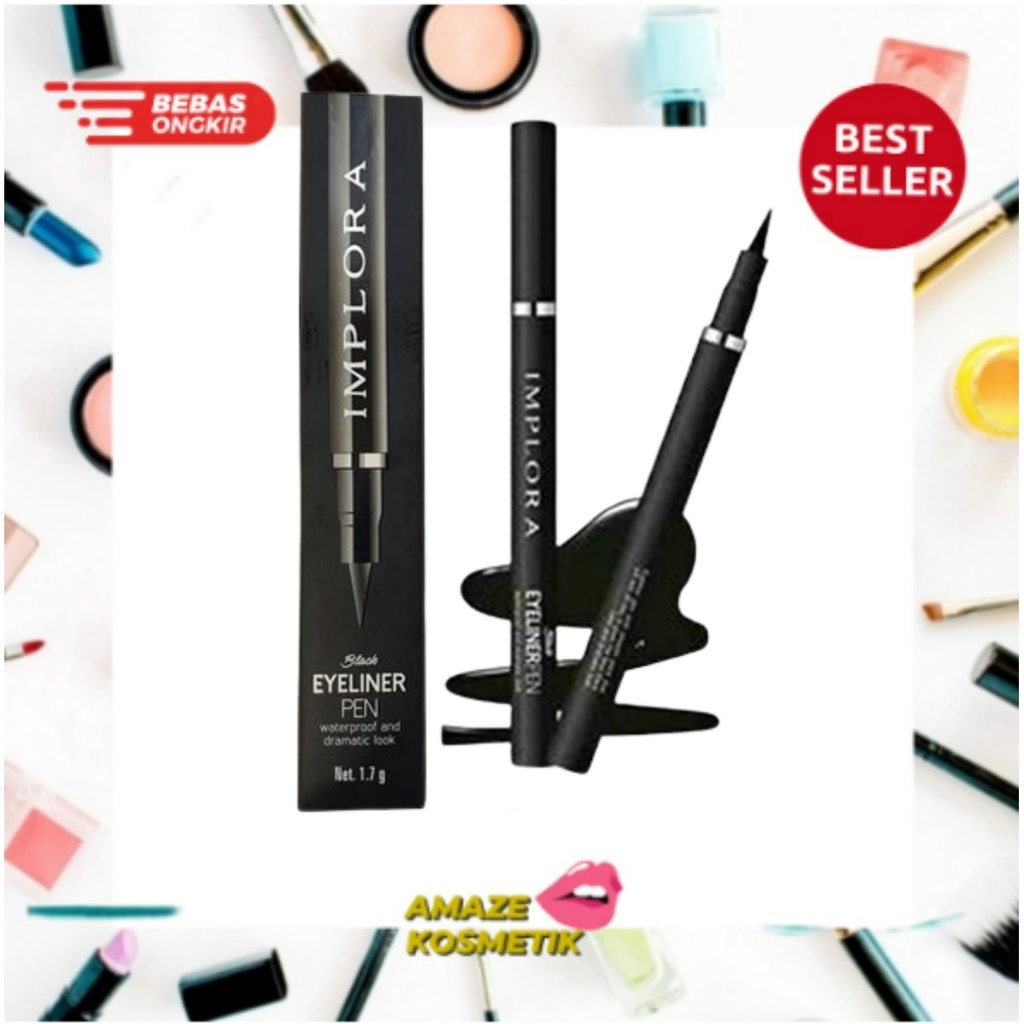 IMPLORA EYELINER Pen Waterproof and Dramatic Look 1,7g